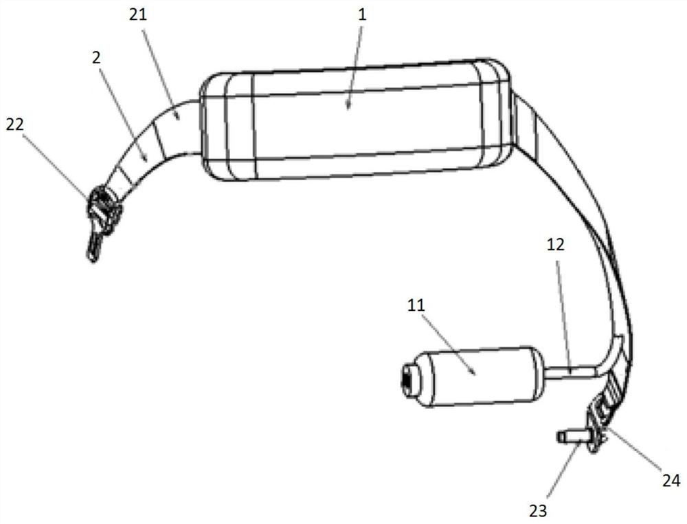 Safety air bag device