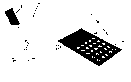 Method for preparing hydrogel microparticles based on paper chip technology