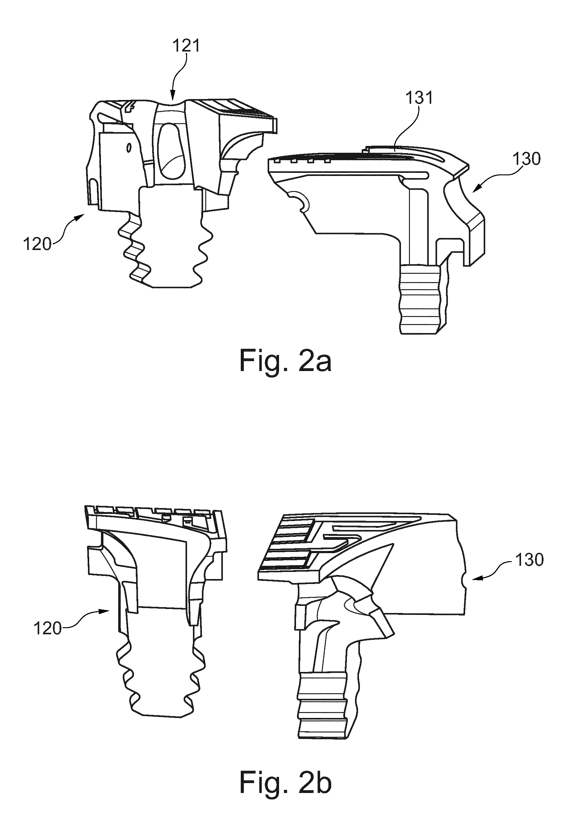 Blade assembly for a turbomachine on the basis of a modular structure