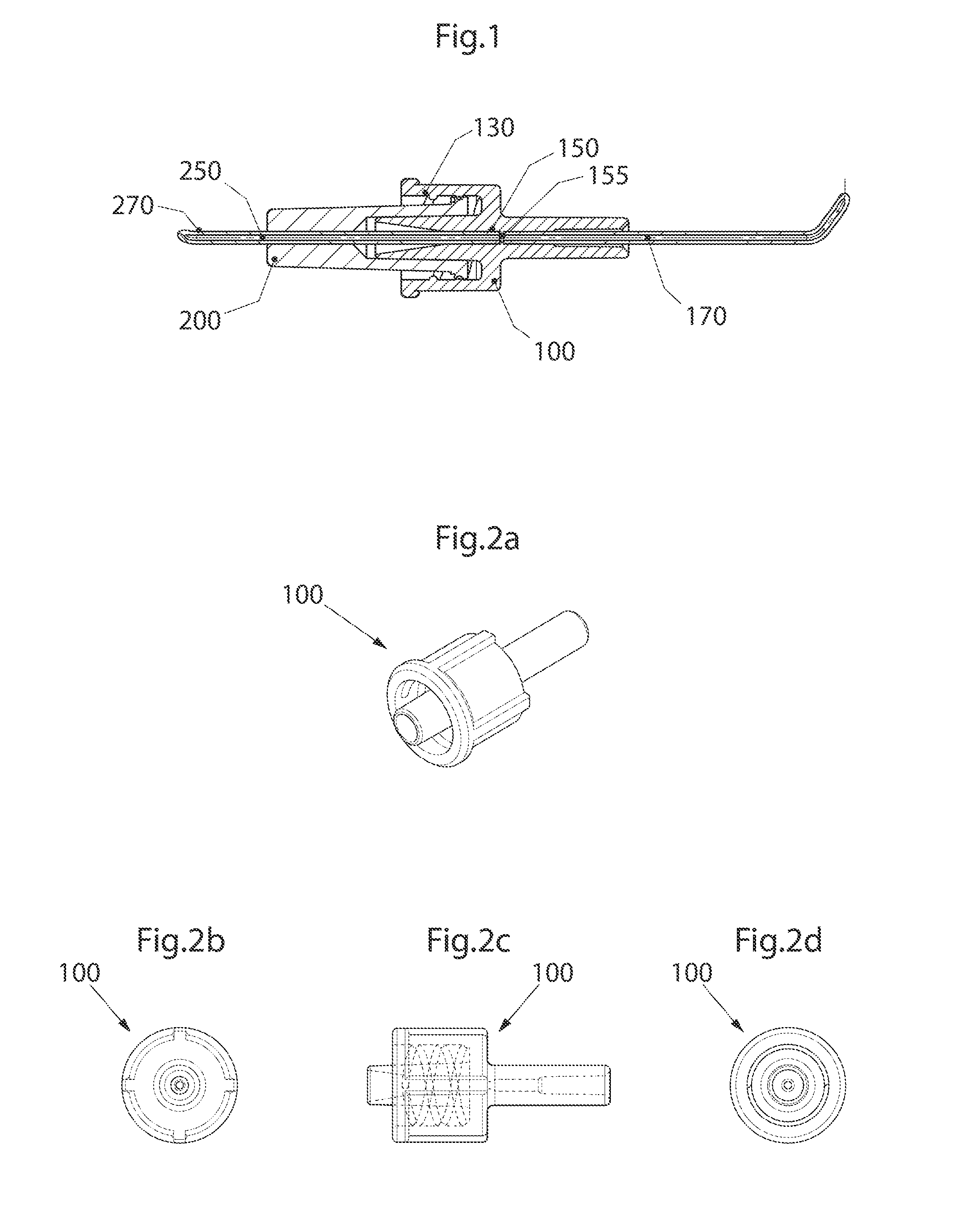 Connector for Connecting Parts of a Medical Device