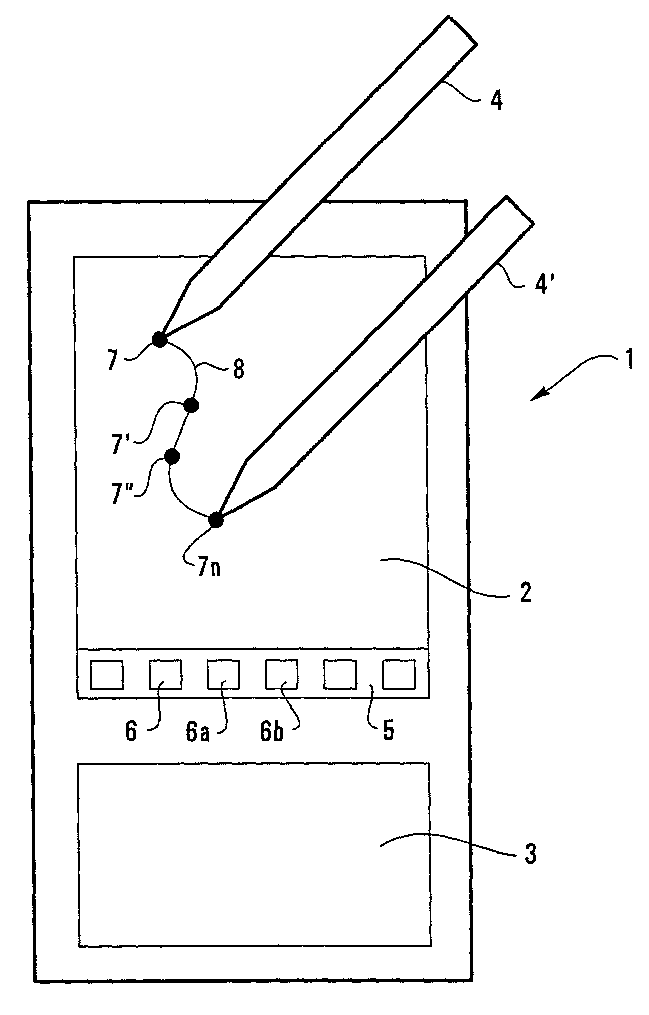 System and method for manipulating an image on a screen