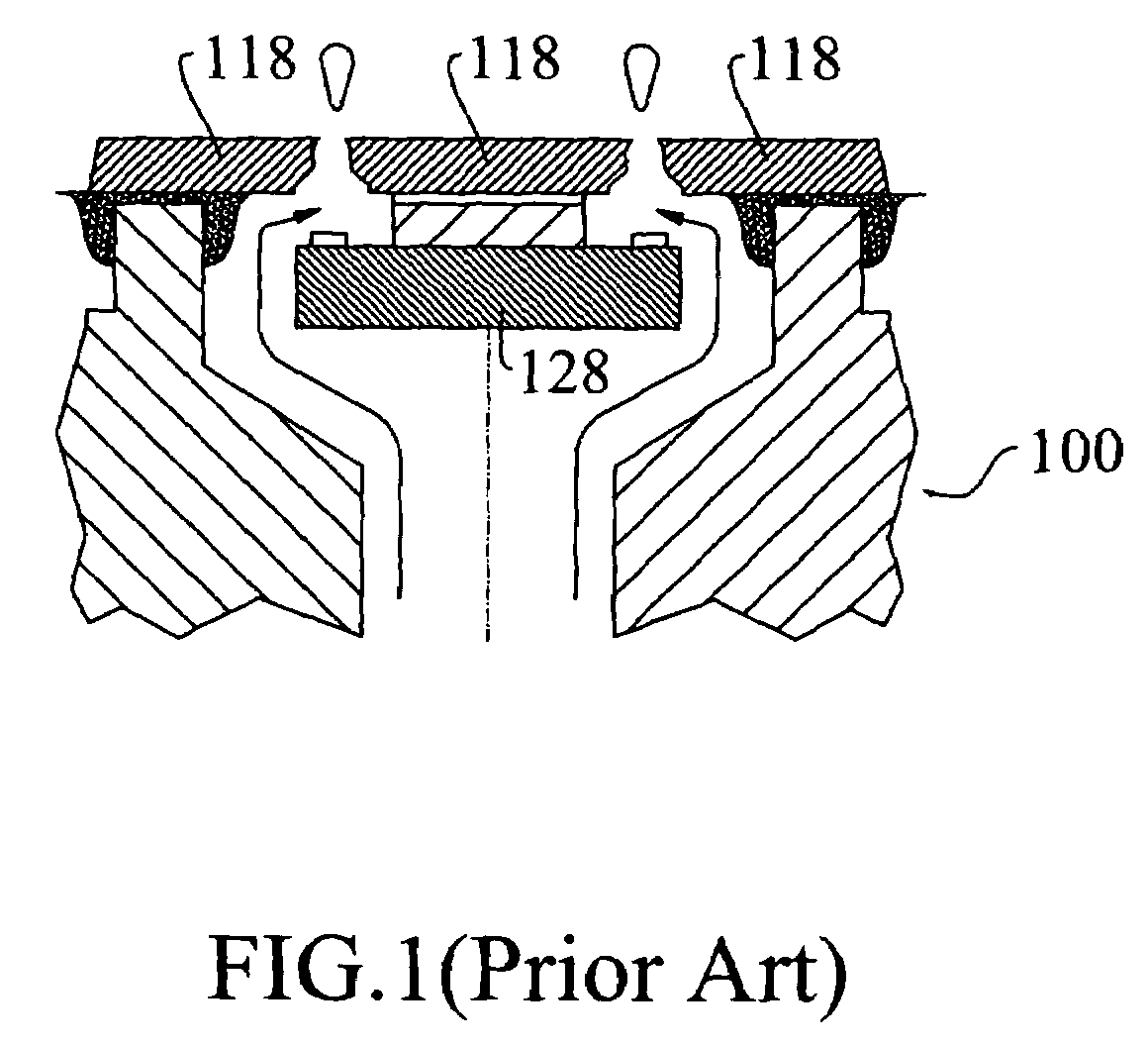 Package method of inkjet-printhead chip and its structure