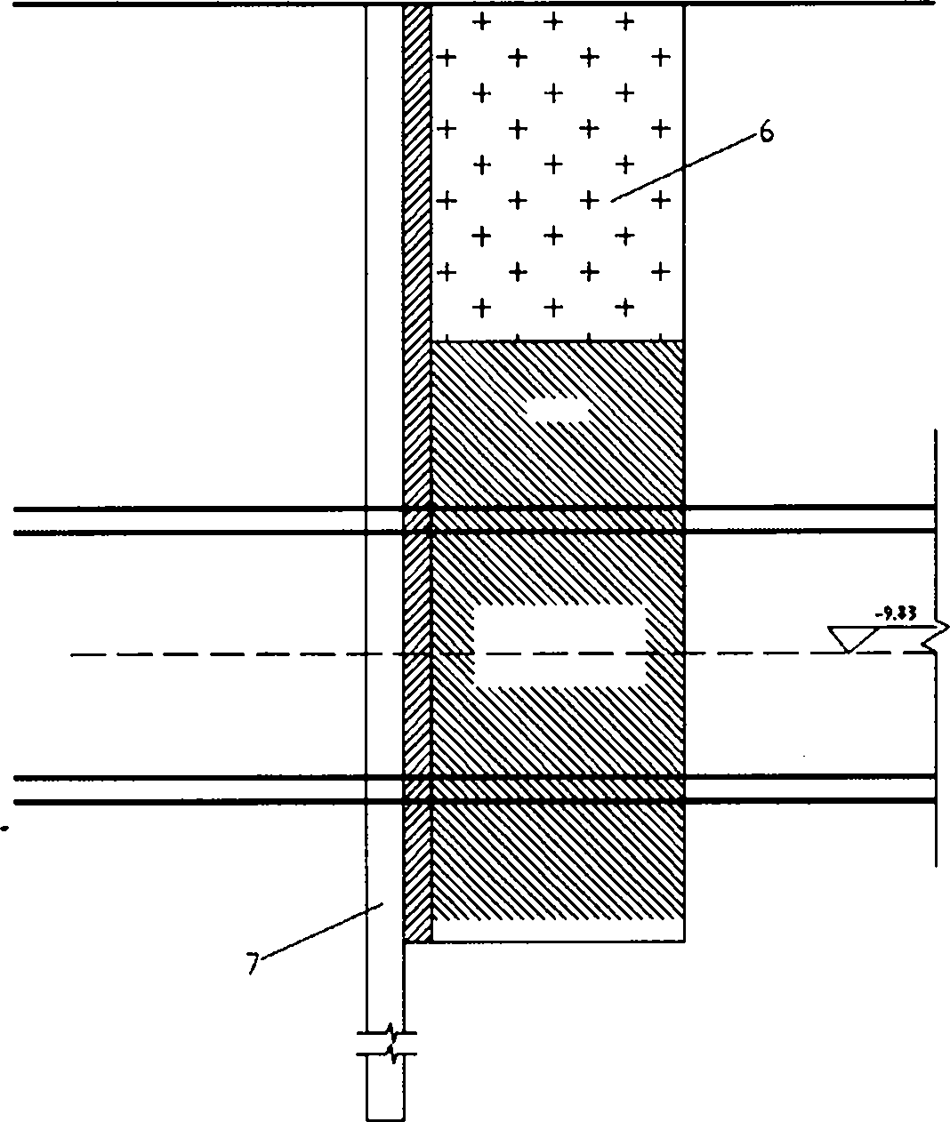Construction method for shield entry under complicated working conditions
