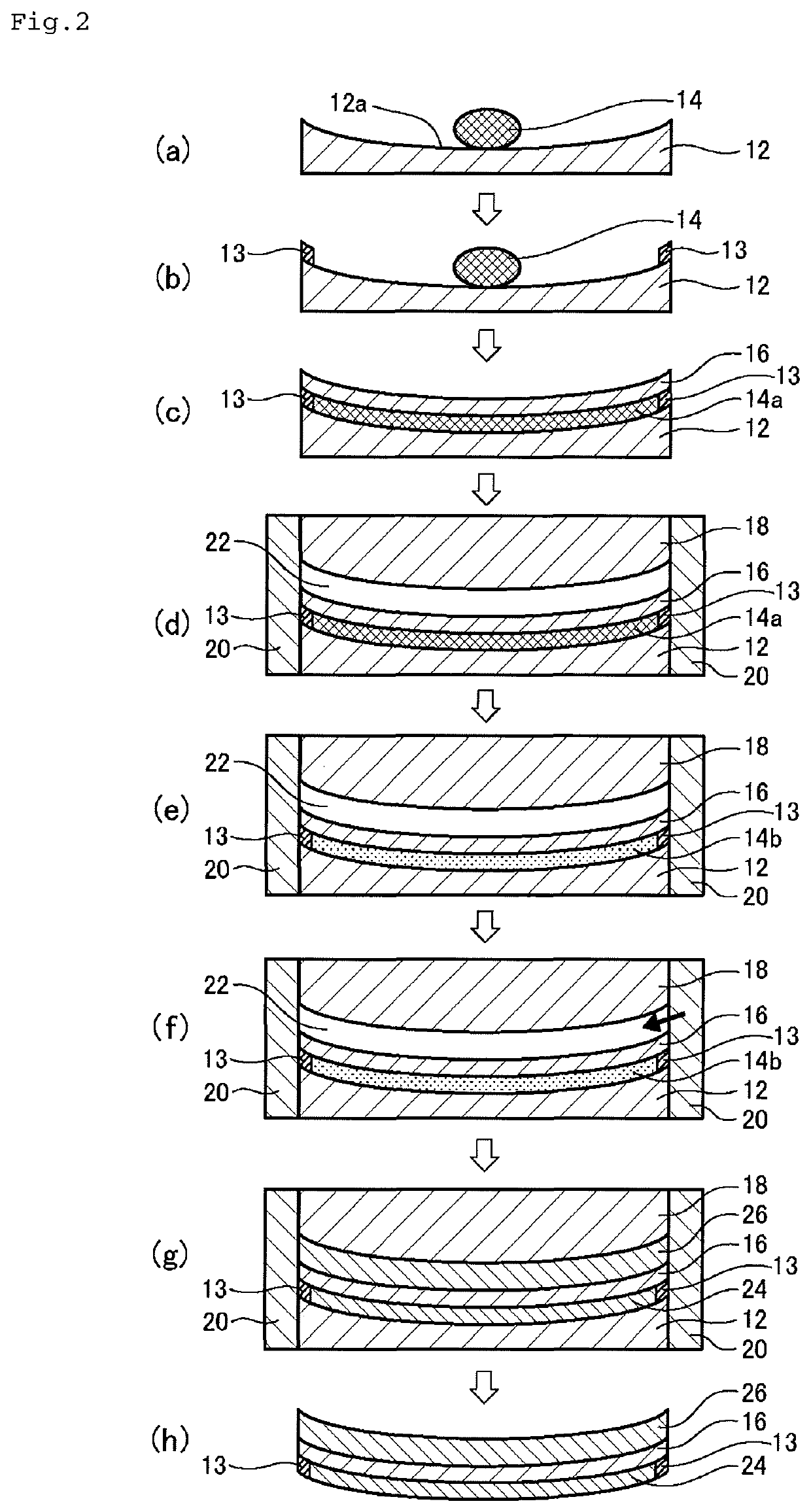 Method of manufacturing plastic lens, method of positioning film, and composite body