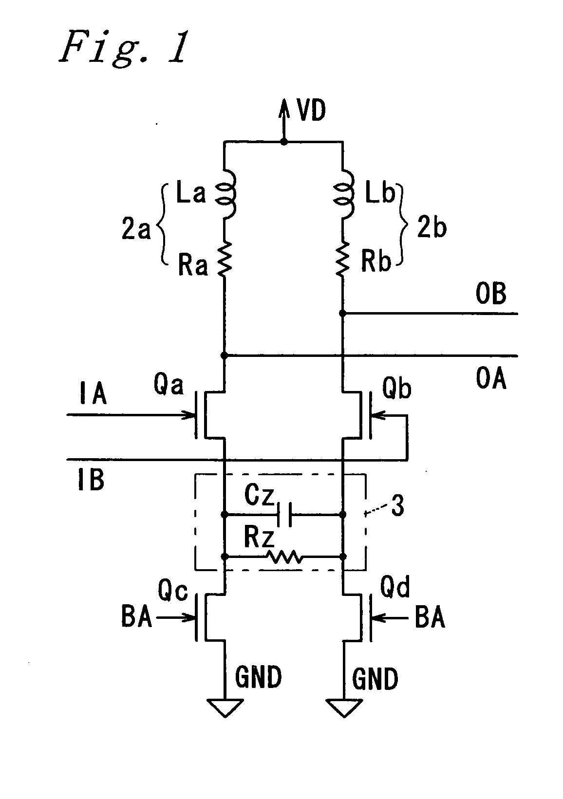 Differential amplifier circuit and multistage amplifier circuit
