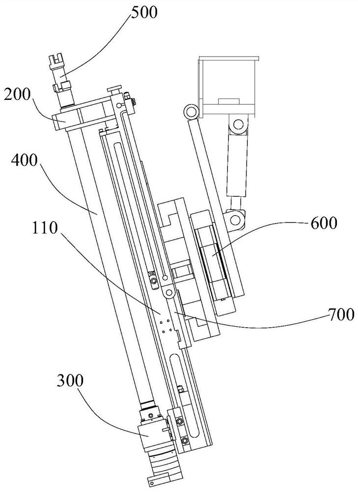 Top plate joint cutting device and method