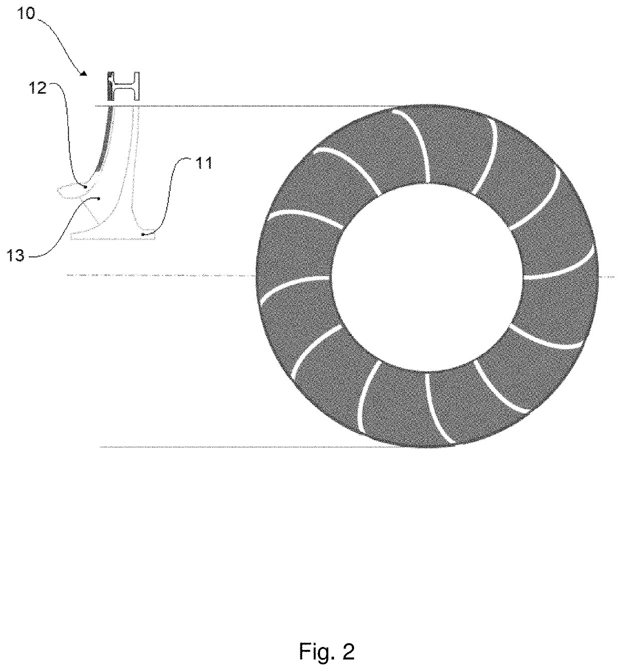 Cold spray reinforced impeller shroud