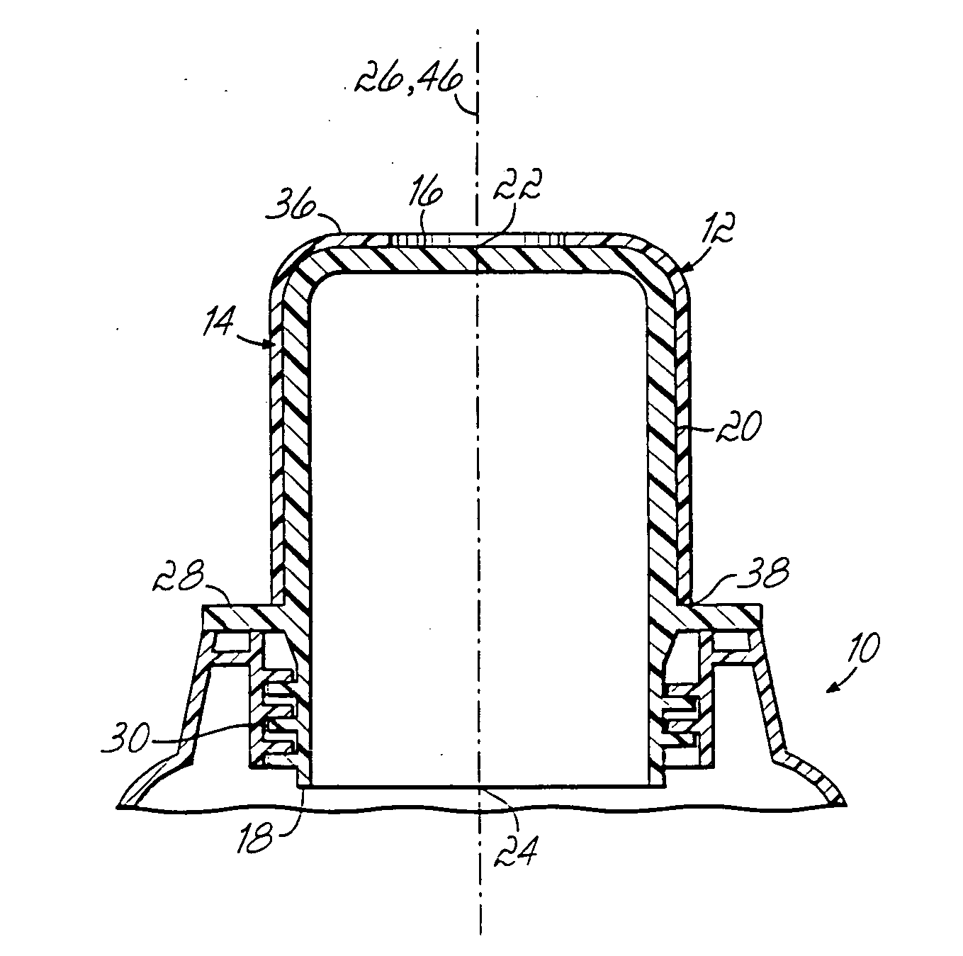 Shrink sleeve for an article closure