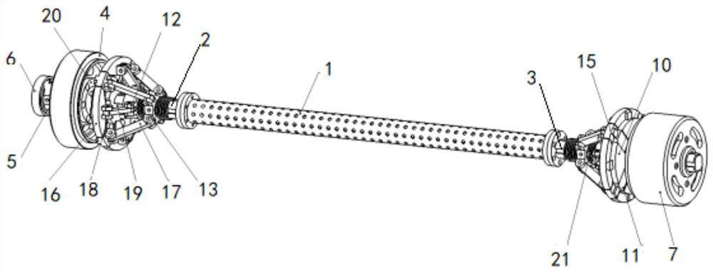 Thin-wall cylinder welding assembly circle expanding device