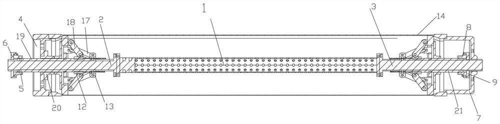 Thin-wall cylinder welding assembly circle expanding device