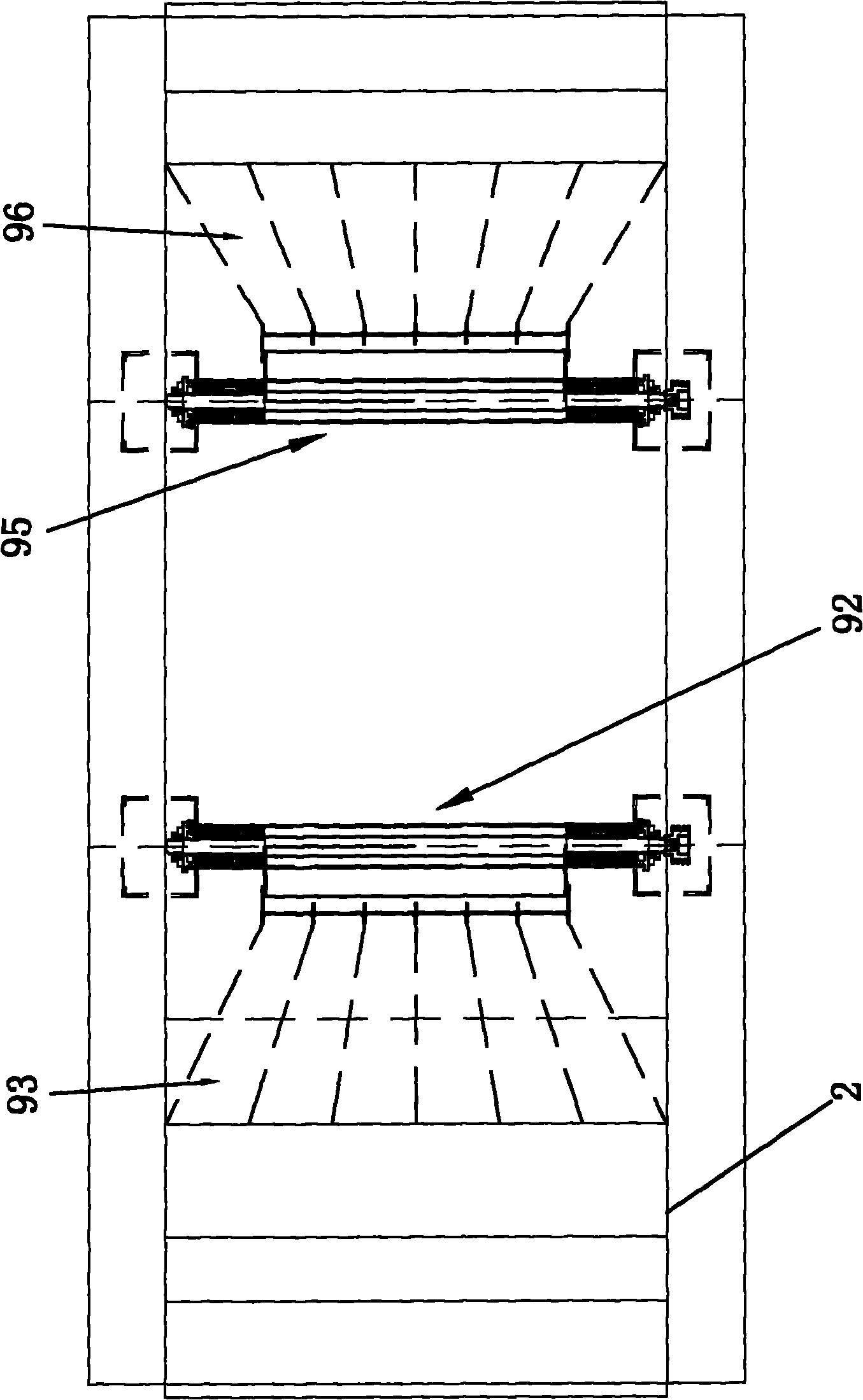 Energy-saving and environmentally-friendly enamel-cover roasting oven