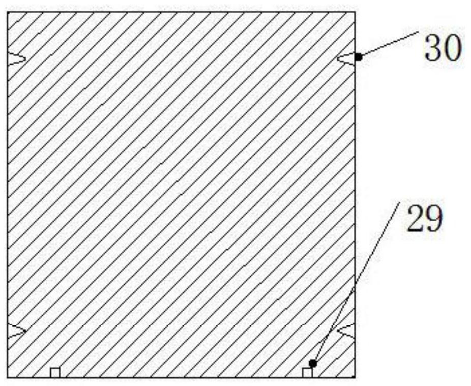 Electric energy meter tray clamping device capable of achieving secondary positioning and using method of electric energy meter tray clamping device