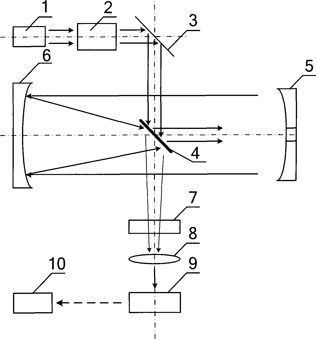 Device for detecting content of suspended lead in air