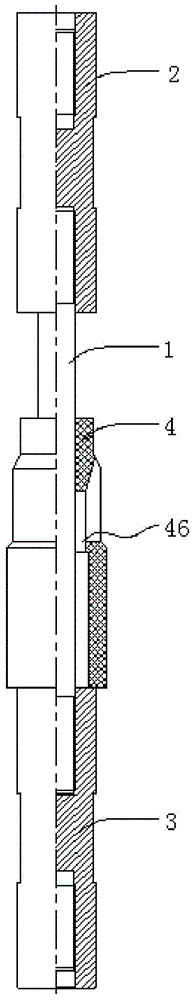 Pumping-aiding device of oil pumping rod and sand blocking oil outlet sliding sleeve thereof