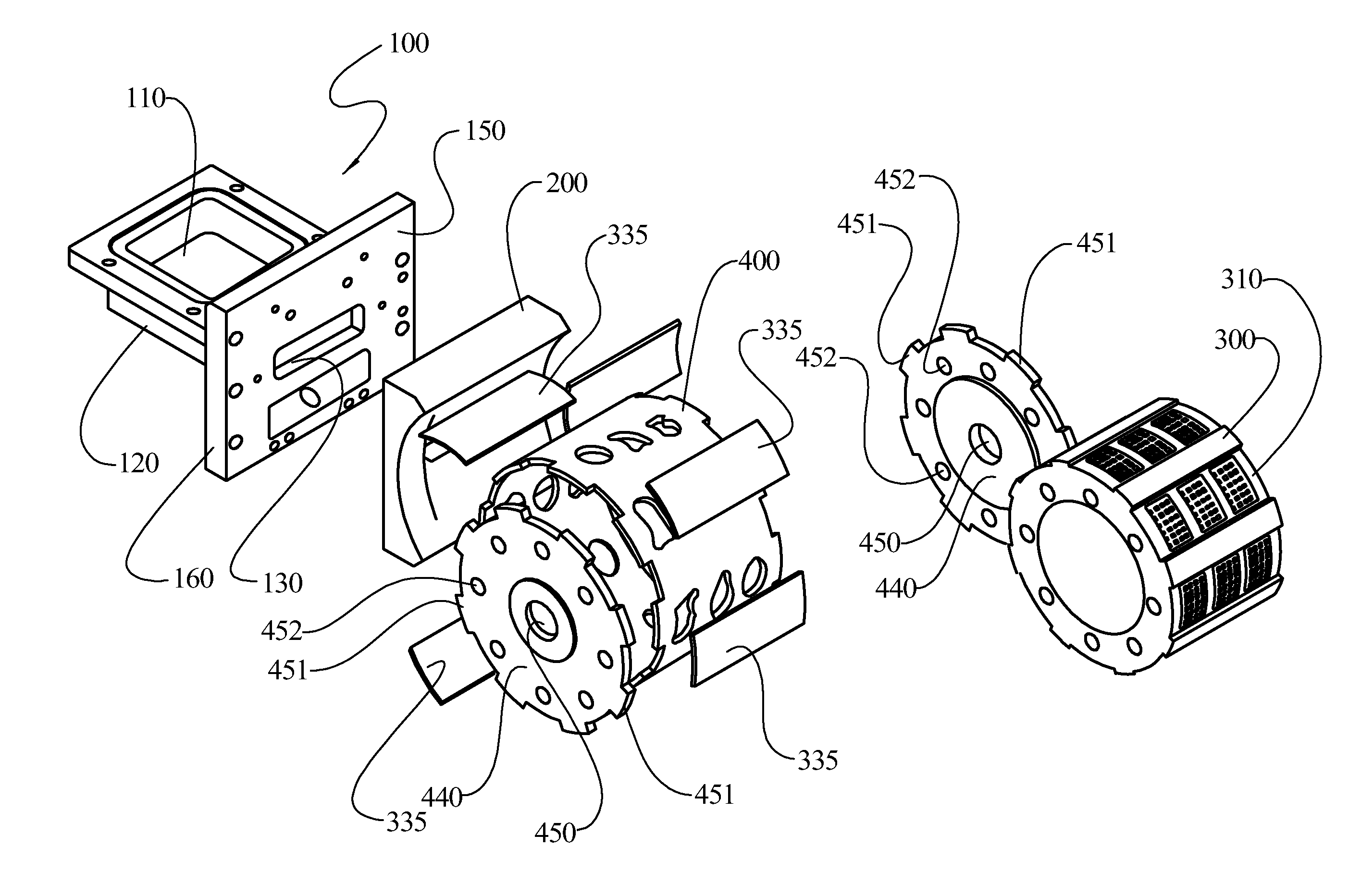 Method and apparatus for rotary molding