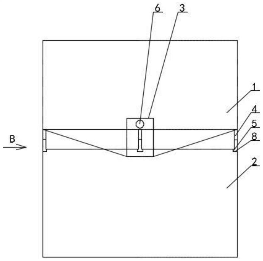 Test method for simulating partial root zone irrigation through longitudinal water difference distribution