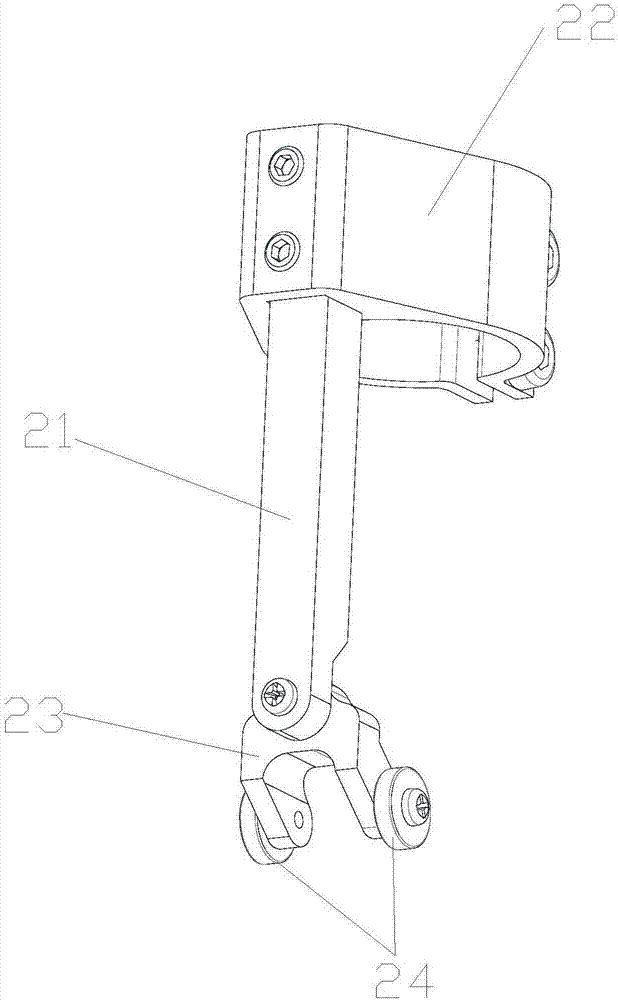 Self-adaptive height adjustment device for TIG welding gun