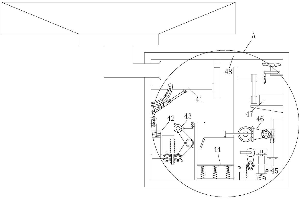 A circuit board automatic milling machine