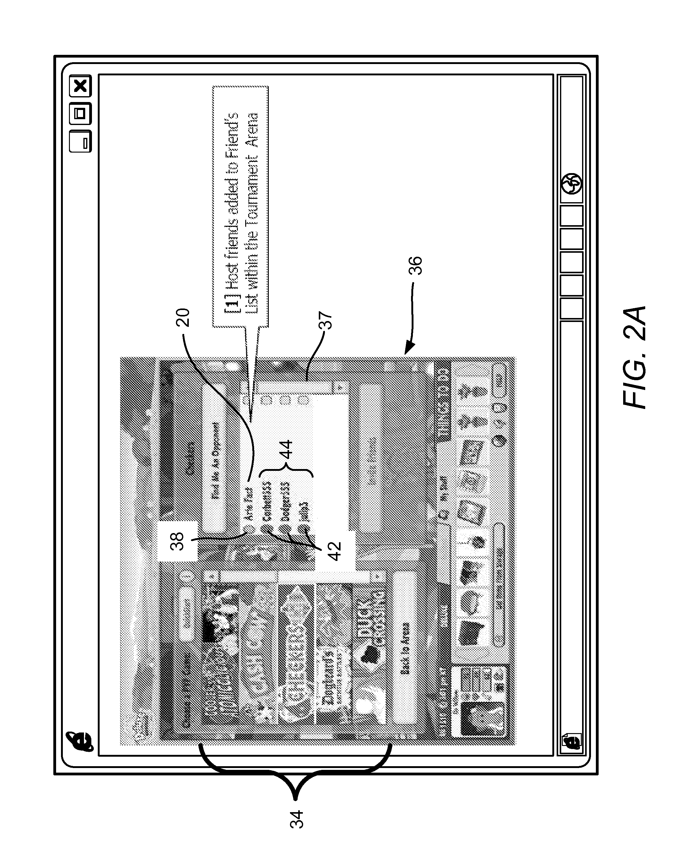 Method for virtual friendship and accessing restricted portions of virtual worlds