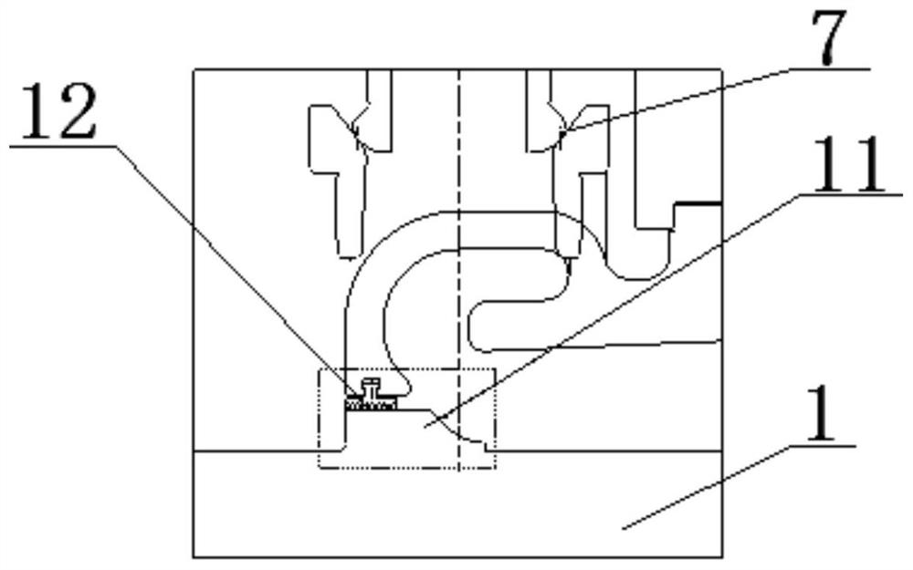 Axial thrust balancing structure and method for adjustable steam extraction type steam turbine