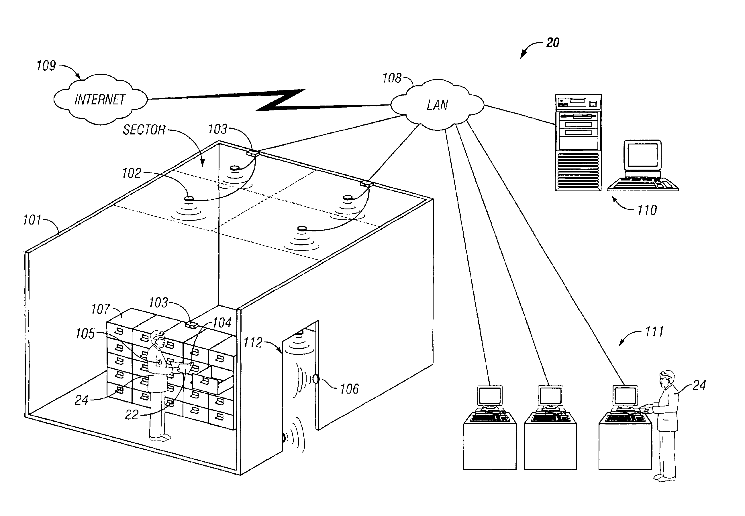 Method and apparatus for tracking objects and people