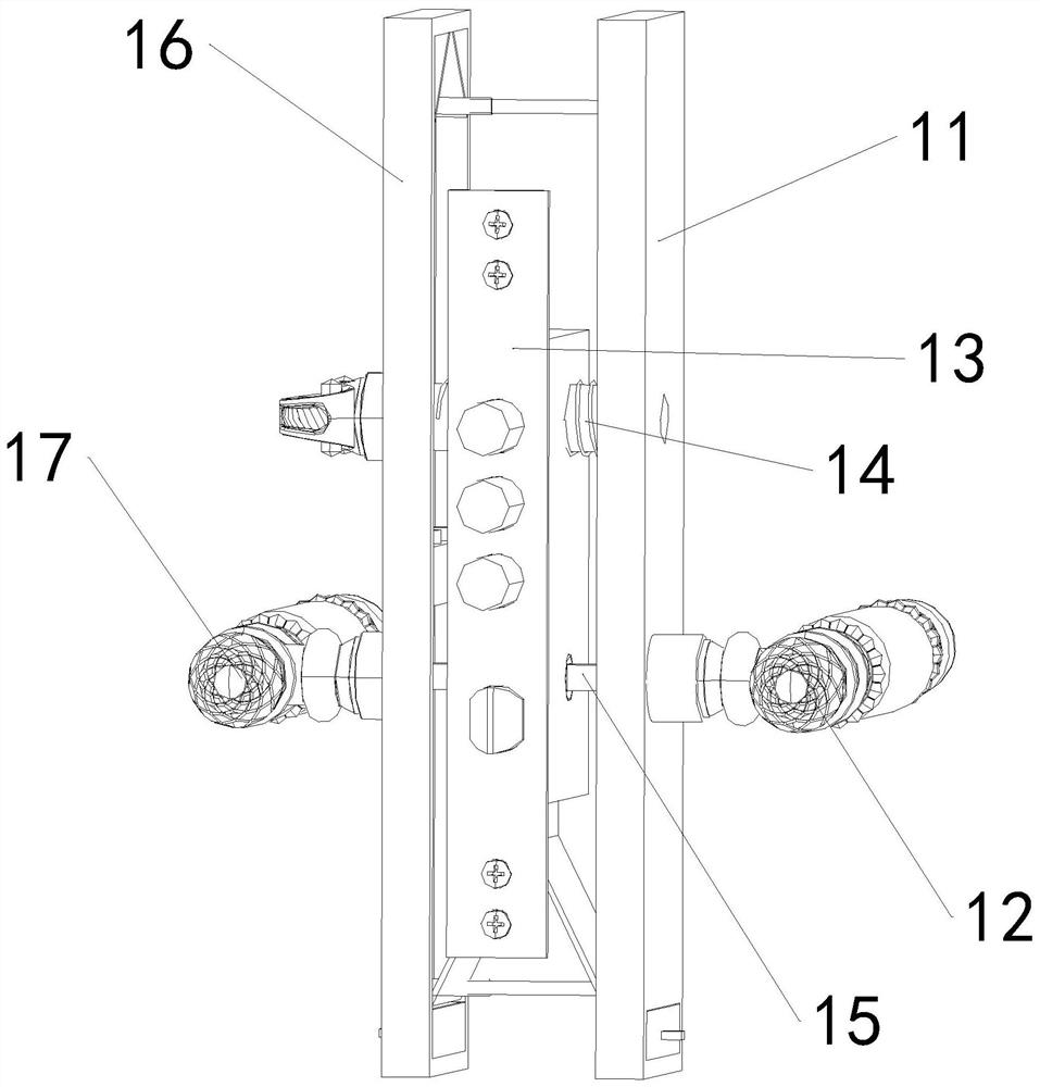 A door lock device with heating and antifreeze function