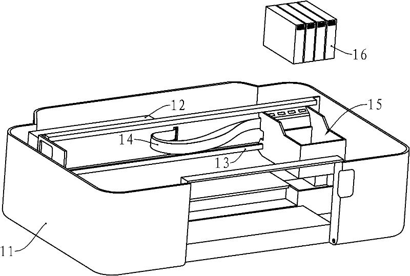 Wire holder, ink-jet printer and ink box