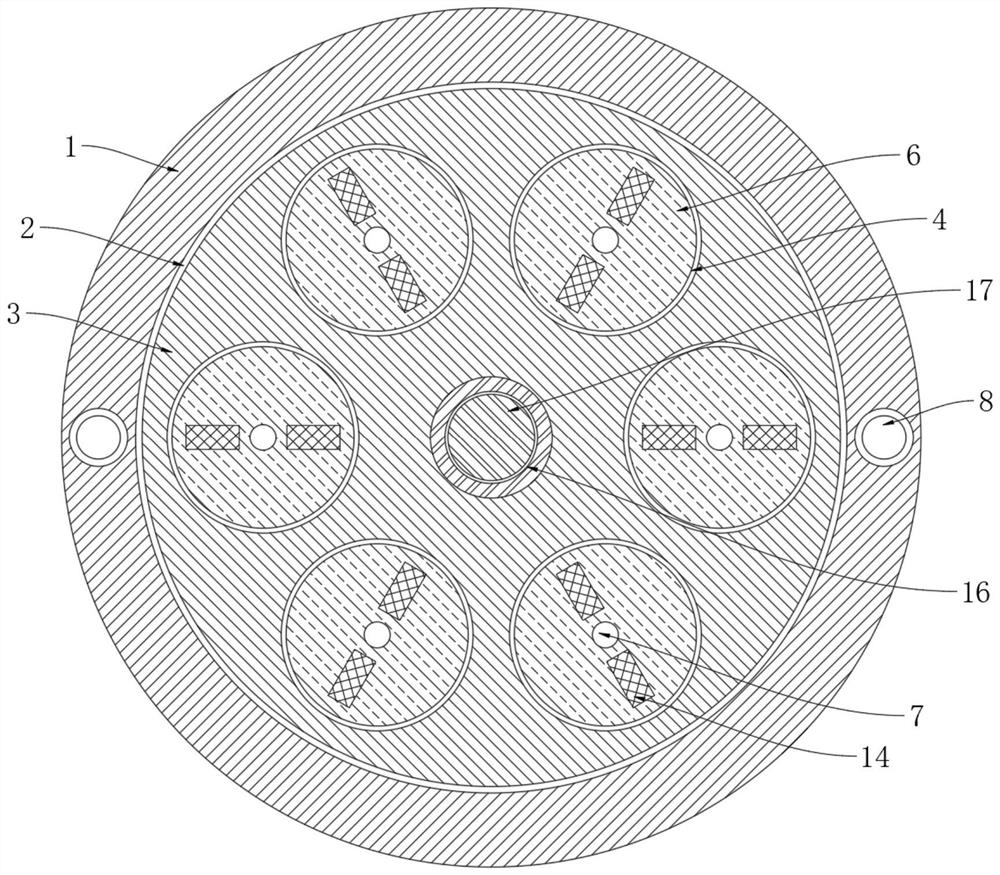 Continuous universal plastic injection mold