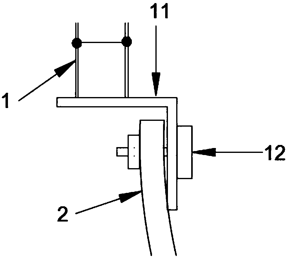 A construction method of prefabricated steel-frp composite corrugated plate tunnel bottom support structure