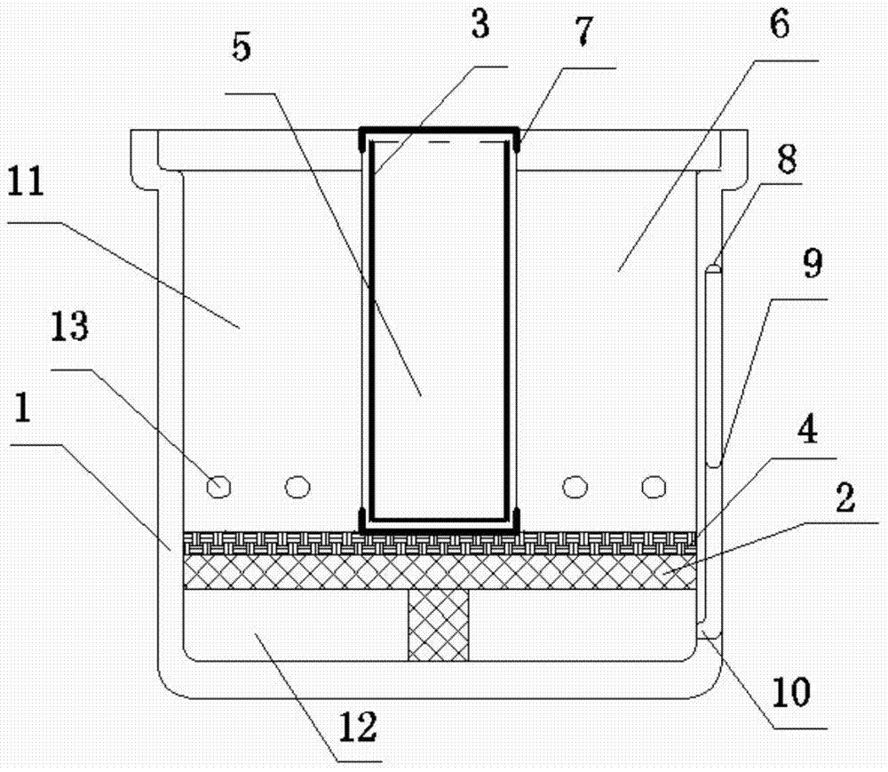 A plant root bag comprehensive cultivation device for separating and collecting rhizosphere soil