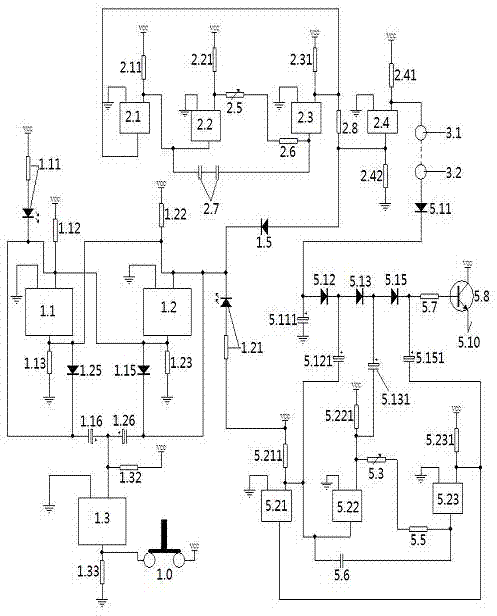 Adjustable electrical learner without resting potential