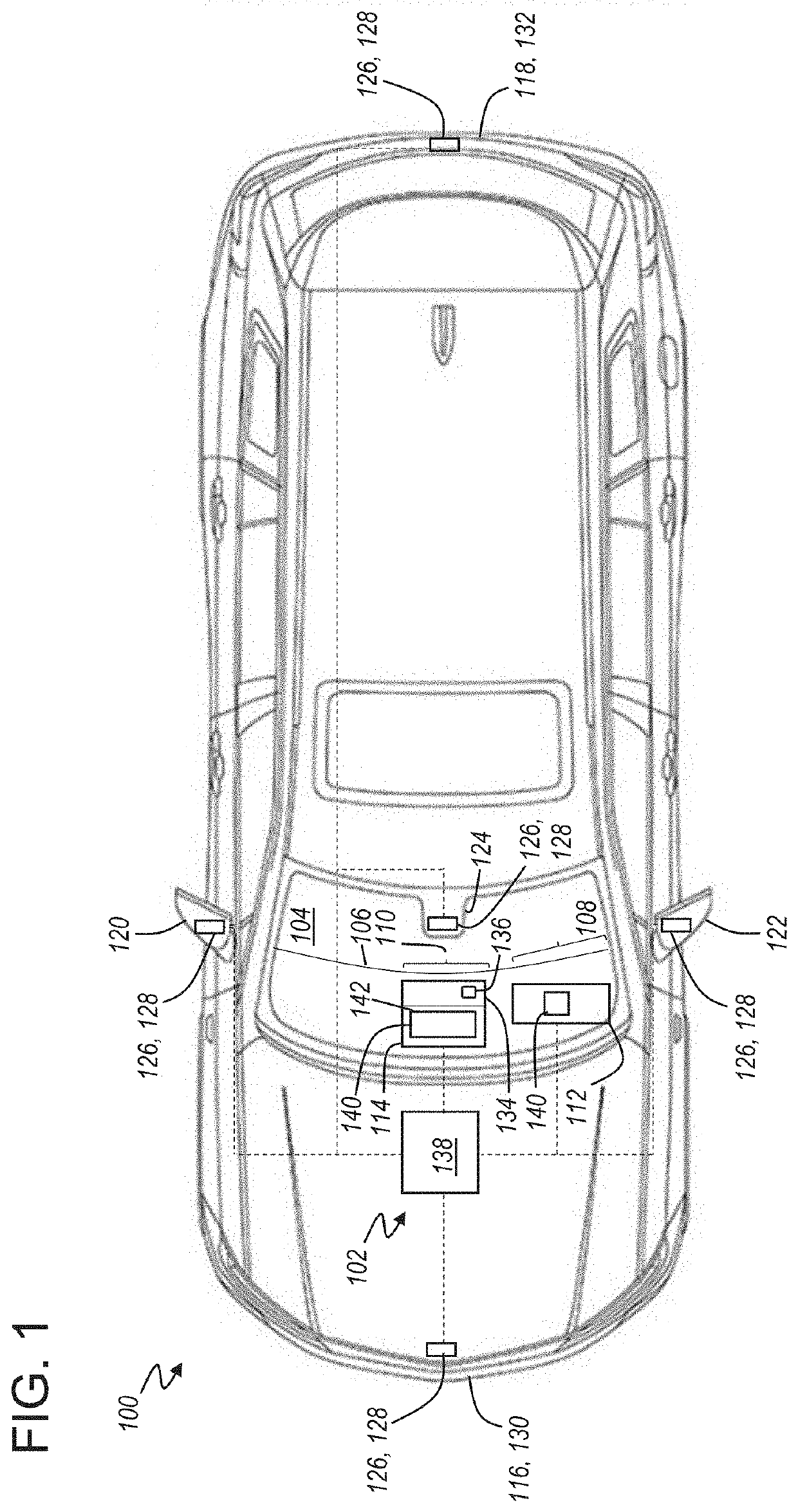 Enhanced imaging system for a motor vehicle