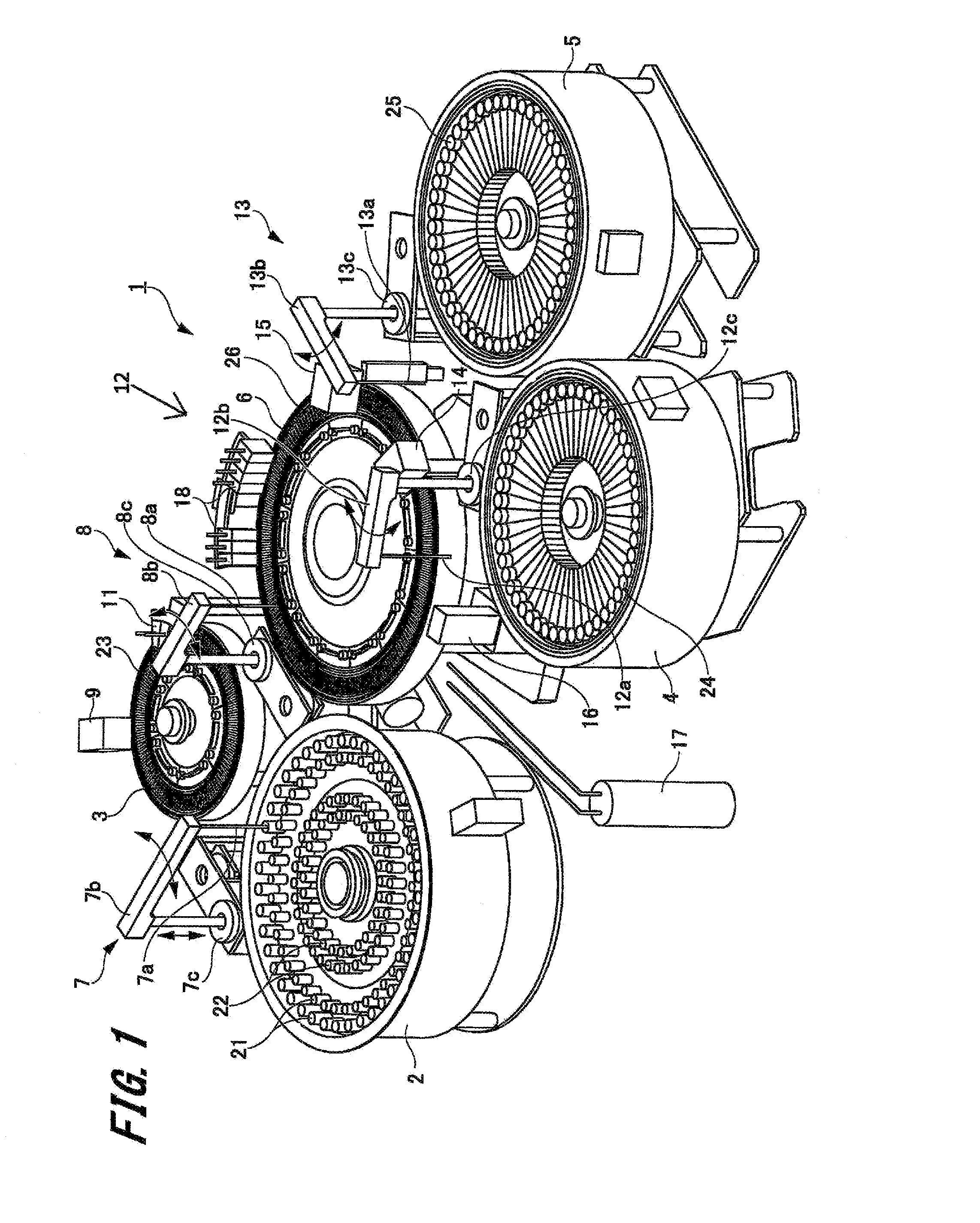 Automated Analyzer and Method for Lifting and Lowering Rod-Like Member in Automated Analyzer