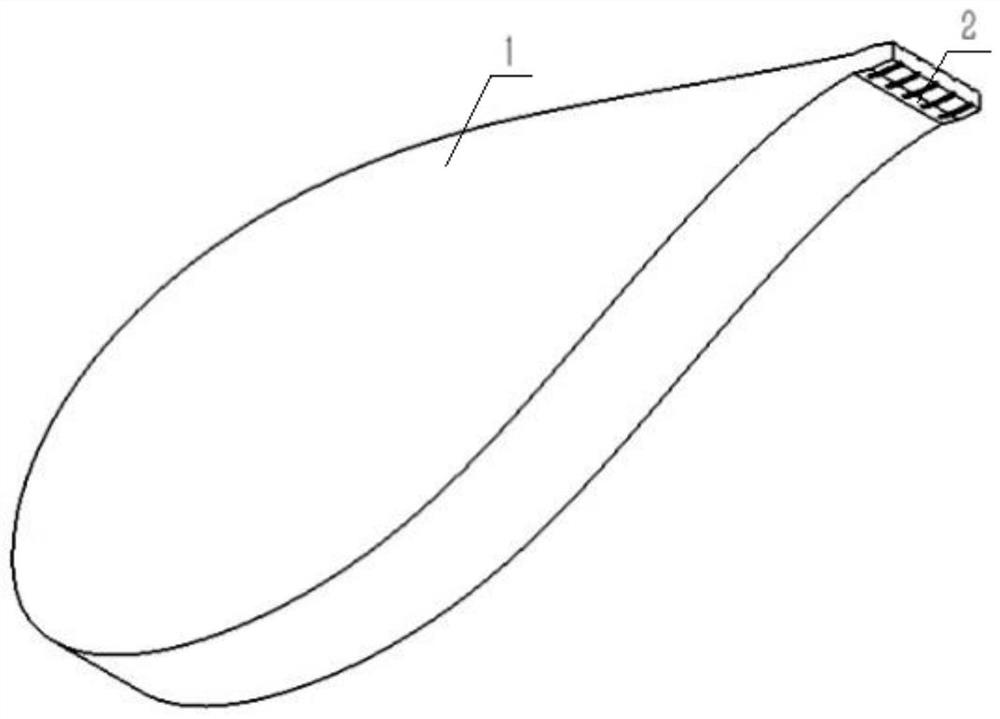 Blade power increasing system with trailing edge being thickened