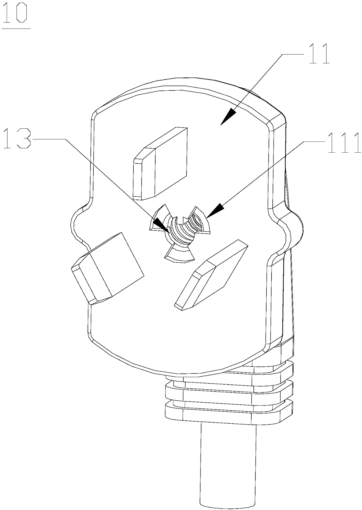 Anti-loosening plug and socket apparatus