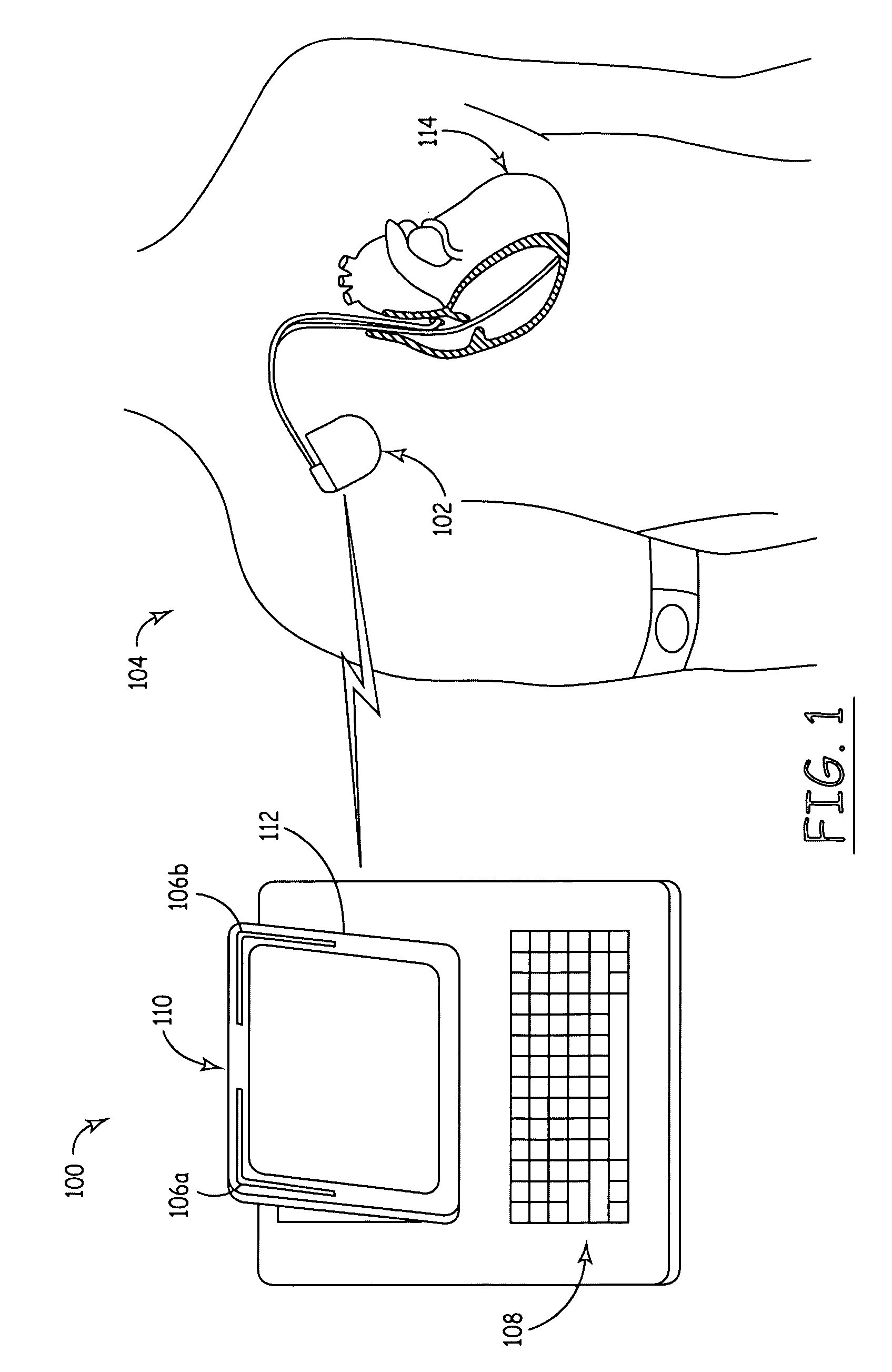 Compact conformal antenna for an implanted medical device telemetry system