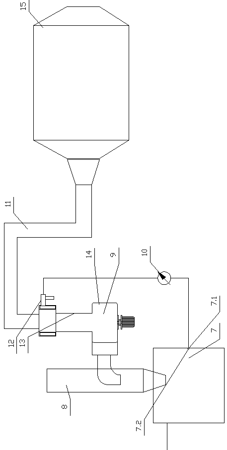 Spray dedusting type centrifugation blower fan, and centrifugal type water mixing dedusting system