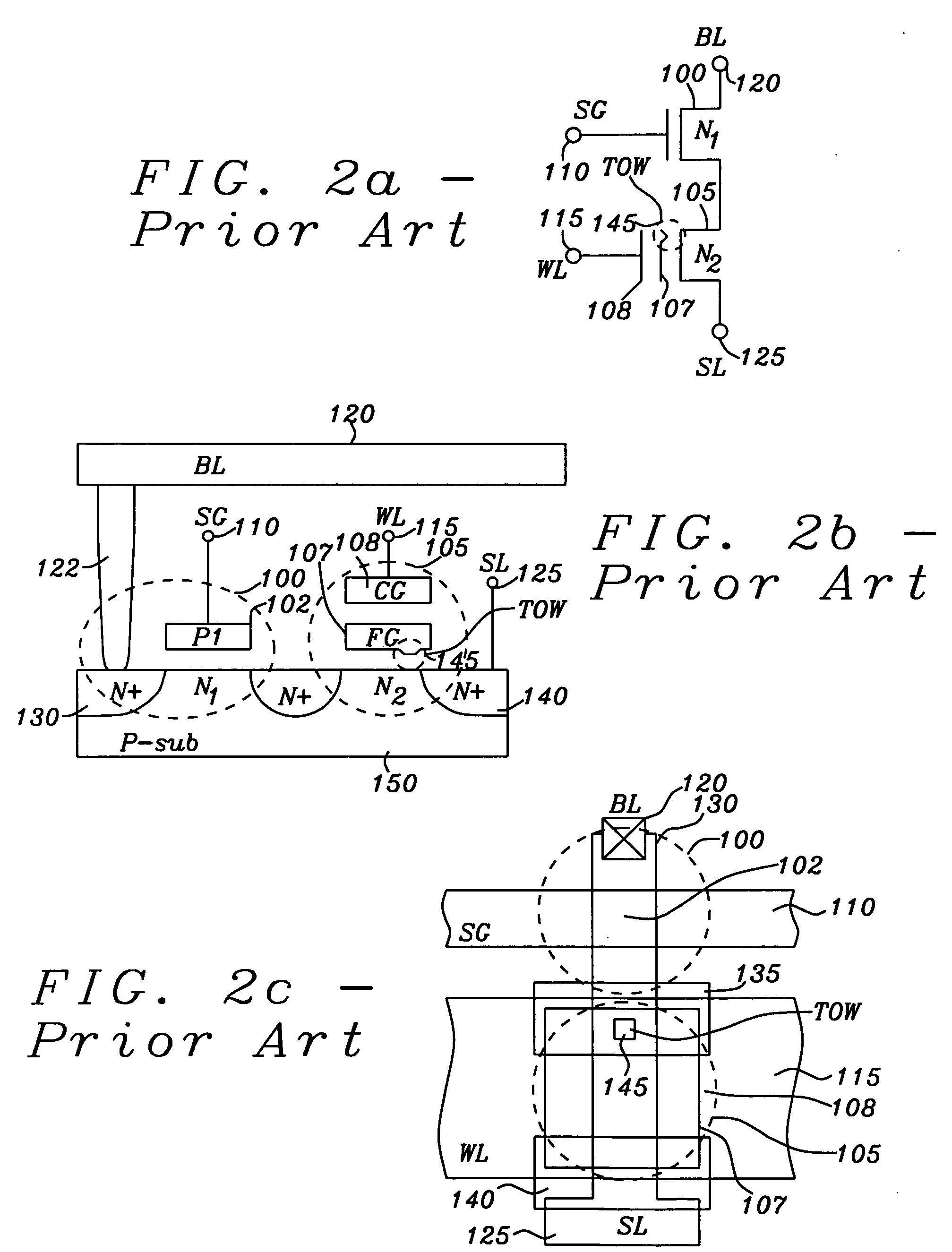 Integrated SRAM and FLOTOX EEPROM memory device