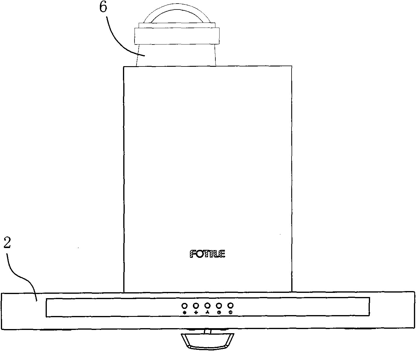 Range hood with air-suction double-injection acceleration function