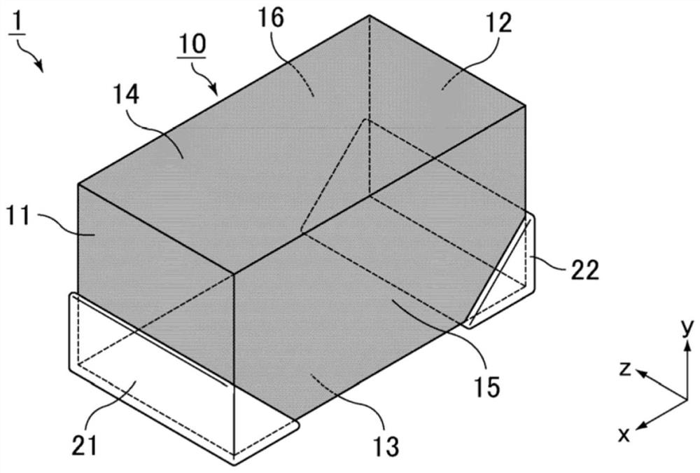 A laminated coil component