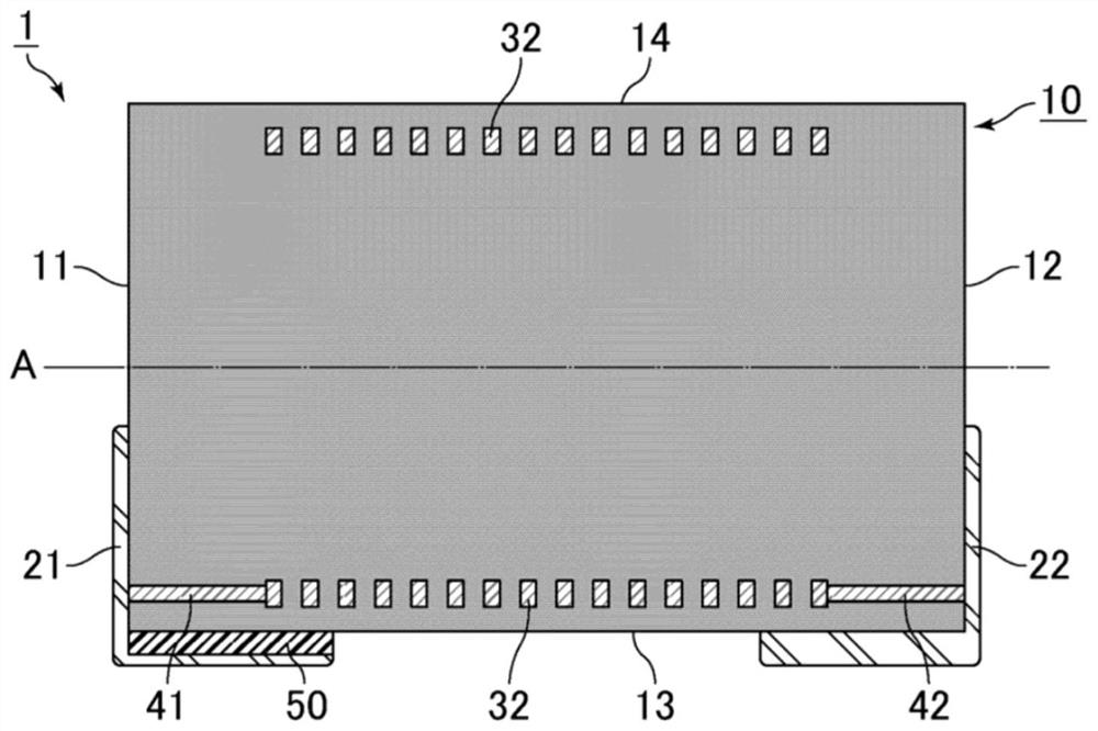 A laminated coil component