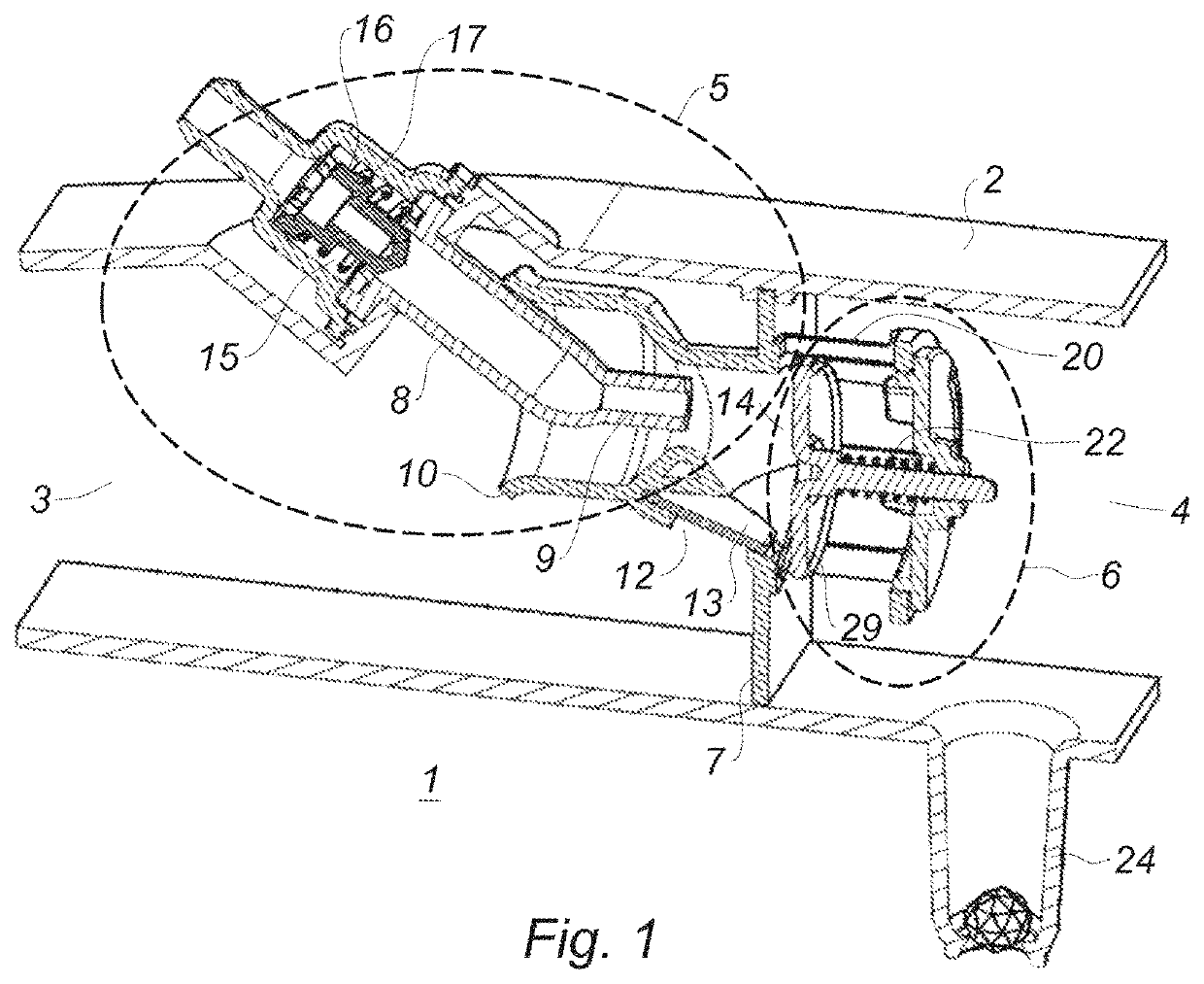 Oil decantation system for an internal combustion engine