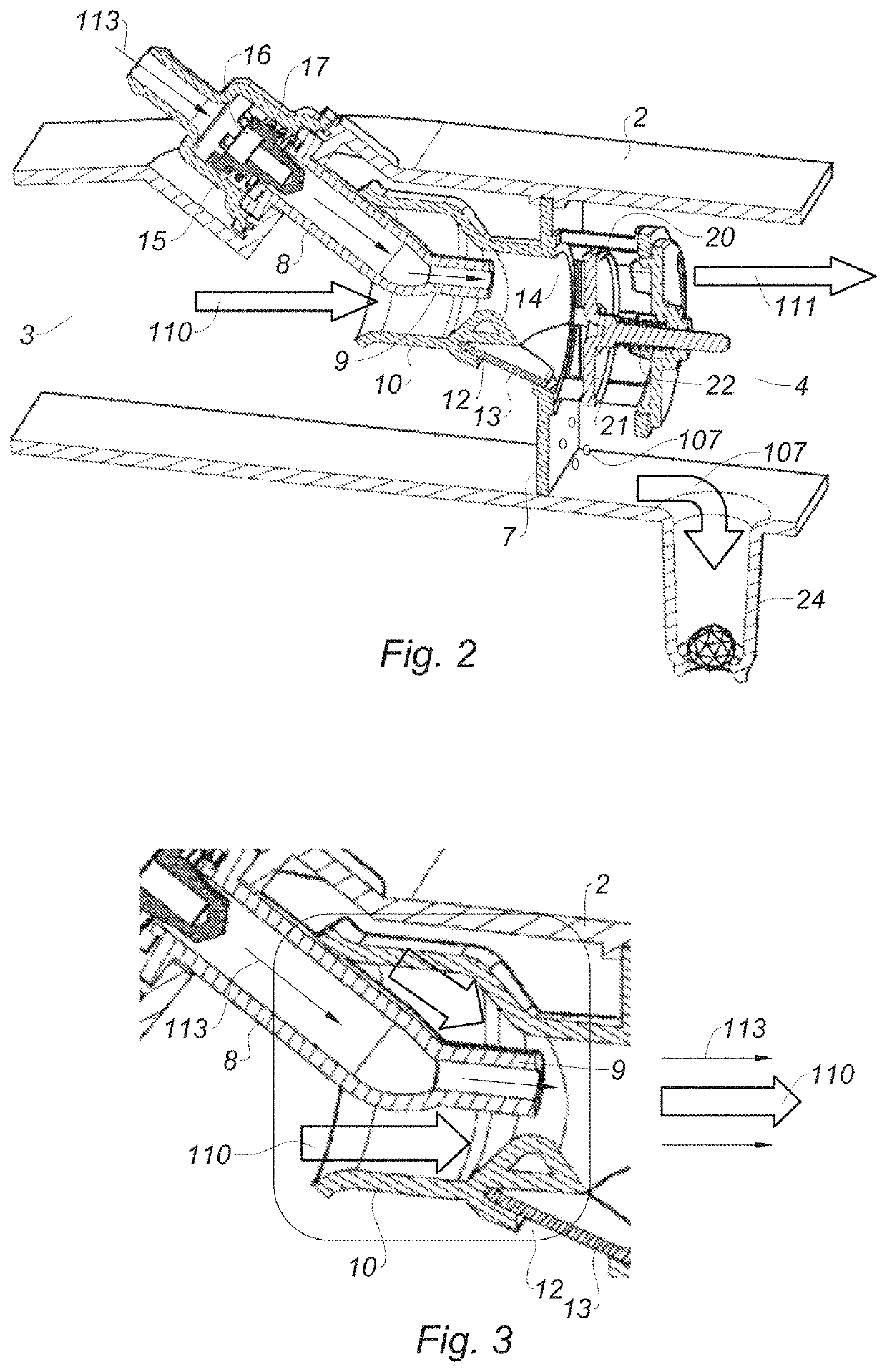 Oil decantation system for an internal combustion engine