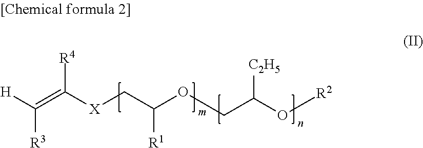 Polyoxyalkylene-modified vinyl acetal polymer, and composition comprising same