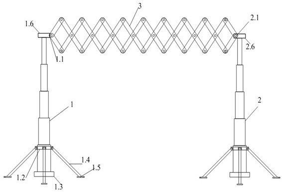 A transmission line insulation protection net