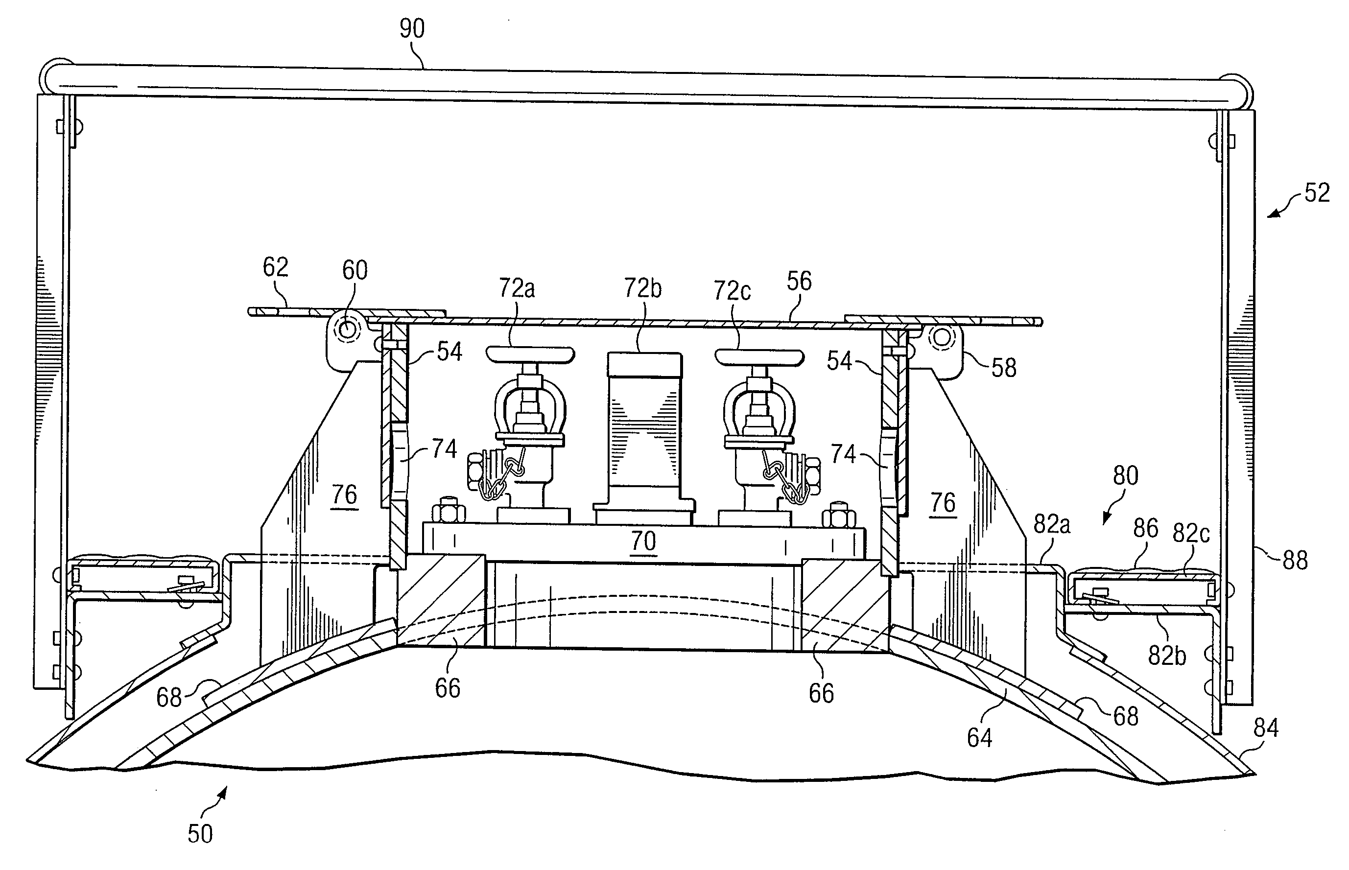 Protective Housing Assembly for a Tank Car Manway