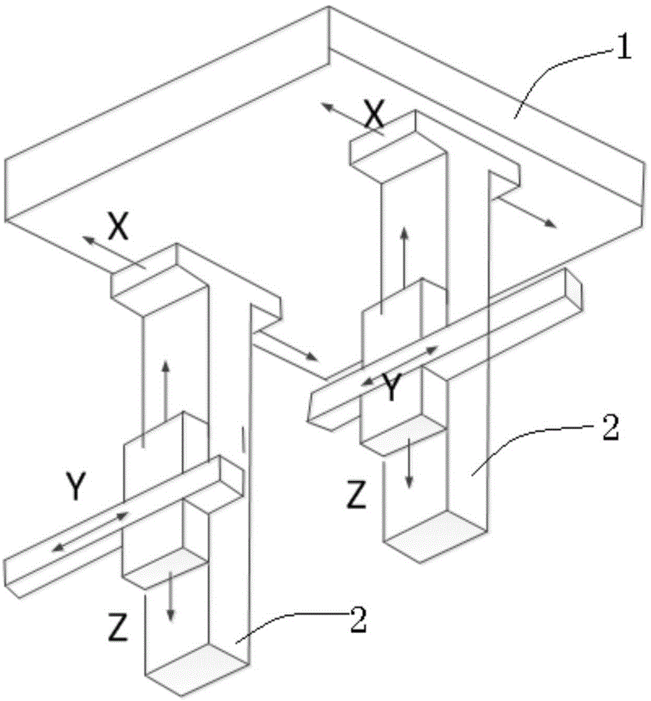 Double arm type measurement instrument of super huge type gear and measurement method thereof