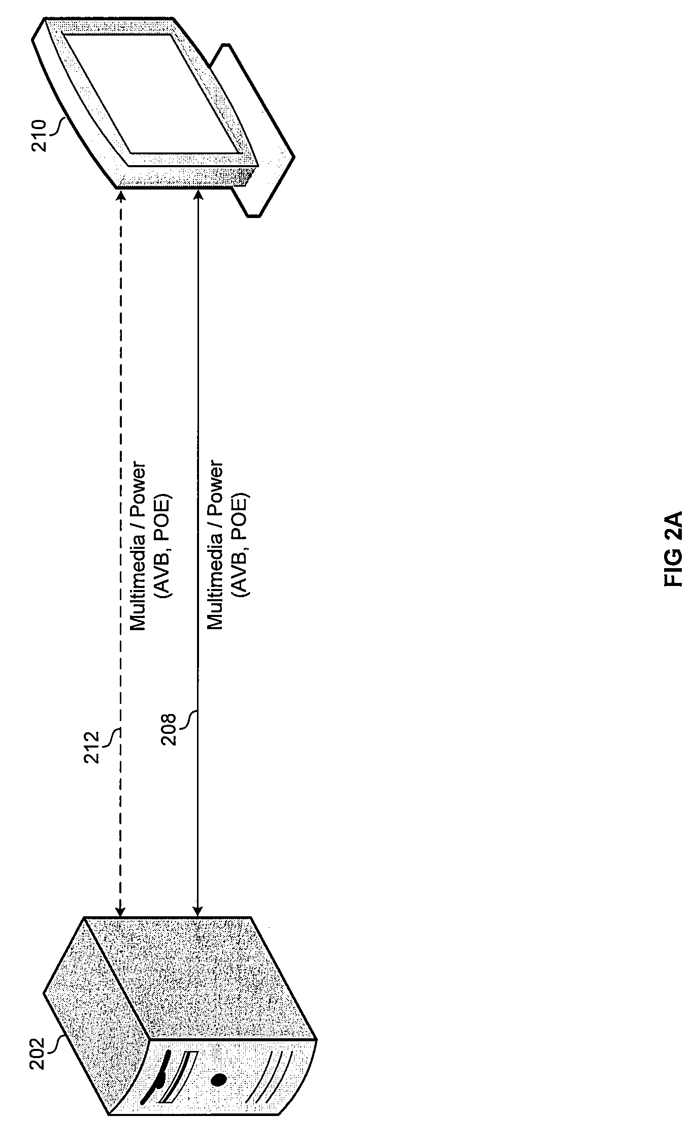 Method And System For Utilizing A Single Connection For Efficient Delivery Of Power And Multimedia Information