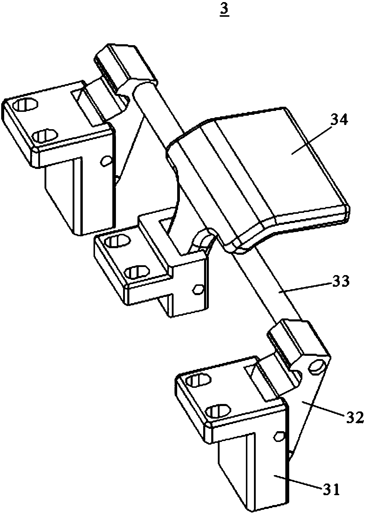 A cover plate pressure maintaining device