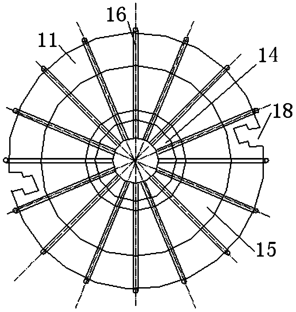 Assembling device and using method thereof for railway vehicle coupler assembly